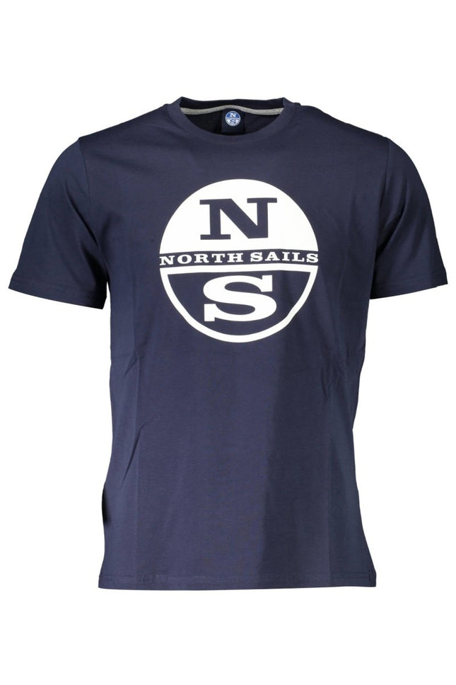 SEO. NORTH SAILS Kurzarm-T-Shirt Herren Blau – Logo-Print aus Baumwolle | soulluna.de - Blau Linkreich