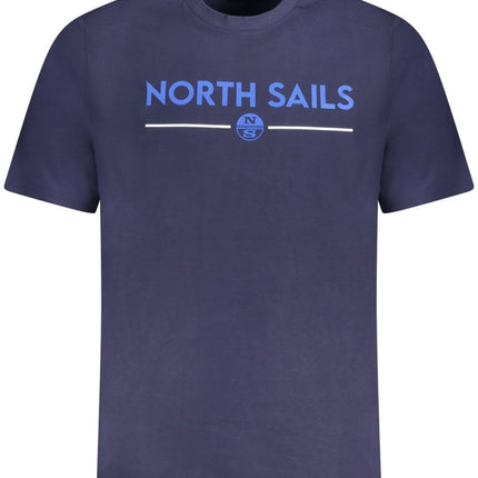 SEO. NORTH SAILS Kurzarm - T-Shirt Herren Grün – Baumwoll - Qualität aus Ägypten - Blau Linkreich