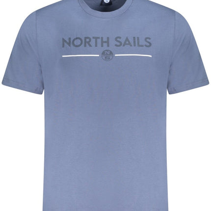 SEO. NORTH SAILS Kurzarm - T-Shirt Herren Grün – Baumwoll - Qualität aus Ägypten - Blau (BL0772) Linkreich