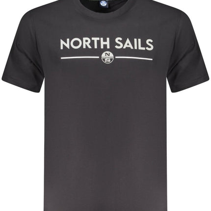 SEO. NORTH SAILS Kurzarm - T-Shirt Herren Grün – Baumwoll - Qualität aus Ägypten - Schwarz Linkreich