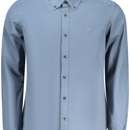 SEO. NORTH SAILS Langarmhemd Herren – Blaues Hemd aus 100% Baumwolle | Ocean Positive - Blau Linkreich