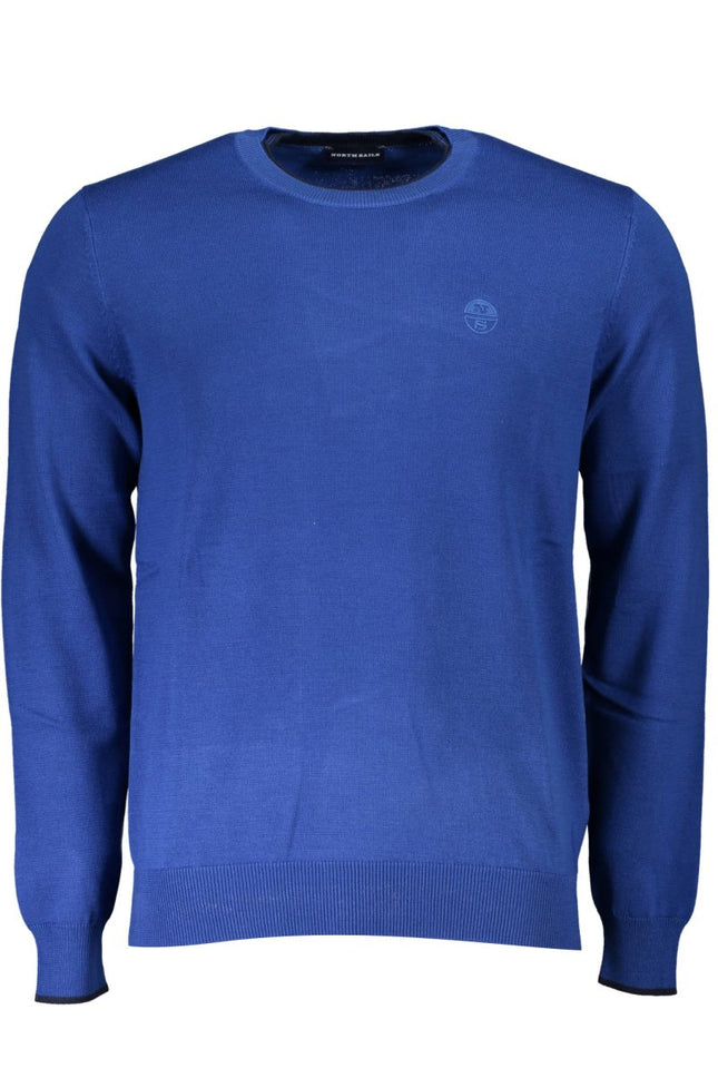SEO. NORTH SAILS Langarmpullover Herren – Blaues Jersey aus Bio-Baumwolle - Blau (0787) Linkreich