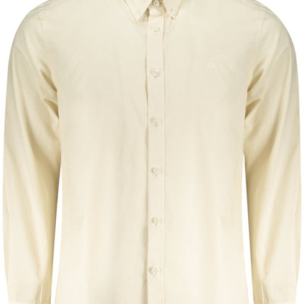 SEO. NORTH SAILS Langarmshirt Herren Grün – Button - Down Hemd aus 100% Baumwolle - Beige Linkreich