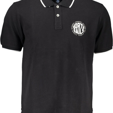 SEO. NORTH SAILS Poloshirt Herren – Kurzärmliges Polohemd aus 100% Baumwolle - Schwarz Linkreich