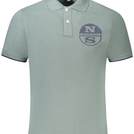 SEO. NORTH SAILS Poloshirt Herren Kurzarm Grün – Premium Baumwolle aus Ägypten - Grün Linkreich