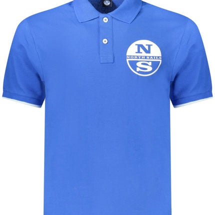 SEO. NORTH SAILS Poloshirt Herren Kurzarm Grün – Premium Baumwolle aus Ägypten - Blau Linkreich