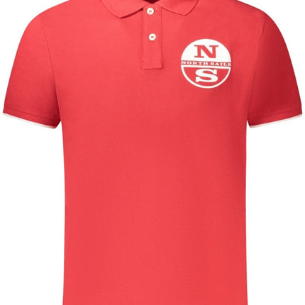 SEO. NORTH SAILS Poloshirt Herren Kurzarm Grün – Premium Baumwolle aus Ägypten - Rot Linkreich
