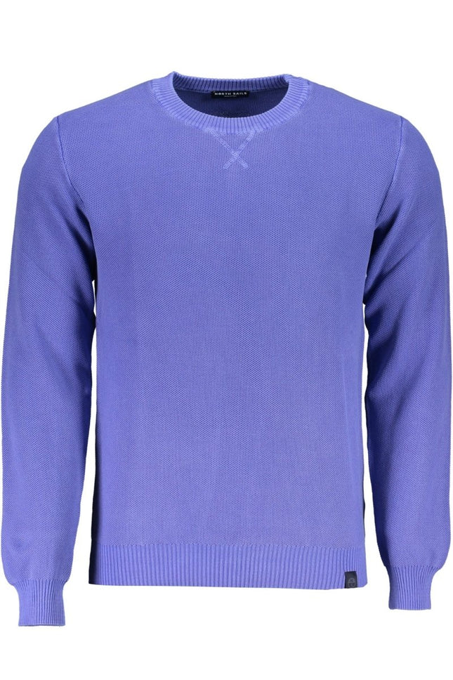 SEO. NORTH SAILS Pullover Herren – Blauer Langarm-Pullover aus Bio-Baumwolle - Blau Linkreich