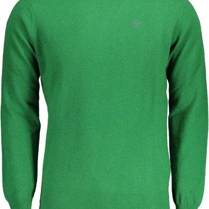 SEO. NORTH SAILS Pullover Herren Grün – Langärmliger Rundhalspullover mit Stickerei - Grün Linkreich
