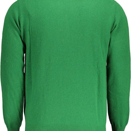 SEO. NORTH SAILS Pullover Herren Grün – Langärmliger Rundhalspullover mit Stickerei - Grün Linkreich