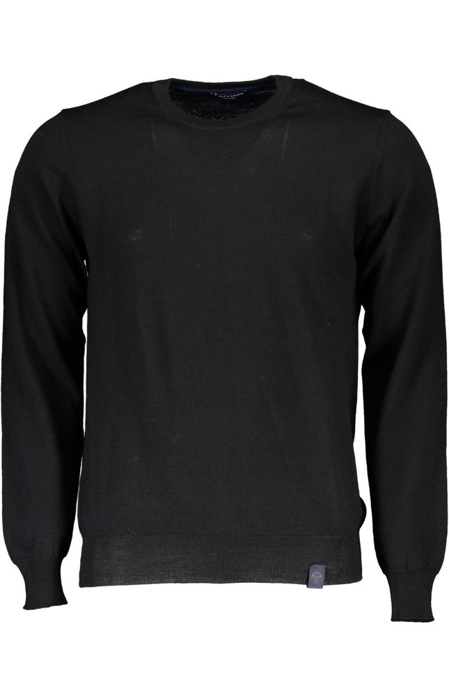 SEO. NORTH SAILS Pullover Herren – Hydrowool Rundhals aus Italien - Schwarz Linkreich