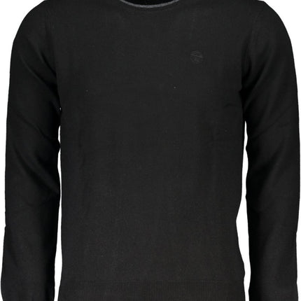SEO. NORTH SAILS Pullover Herren – Schwarzer Rundhalspullover aus Italien mit Recyclingfasern - Schwarz Linkreich