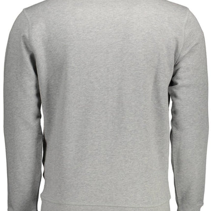SEO. NORTH SAILS Sweatshirt Herren Blau – Rundhalsausschnitt aus 100% Baumwolle - Grau Linkreich