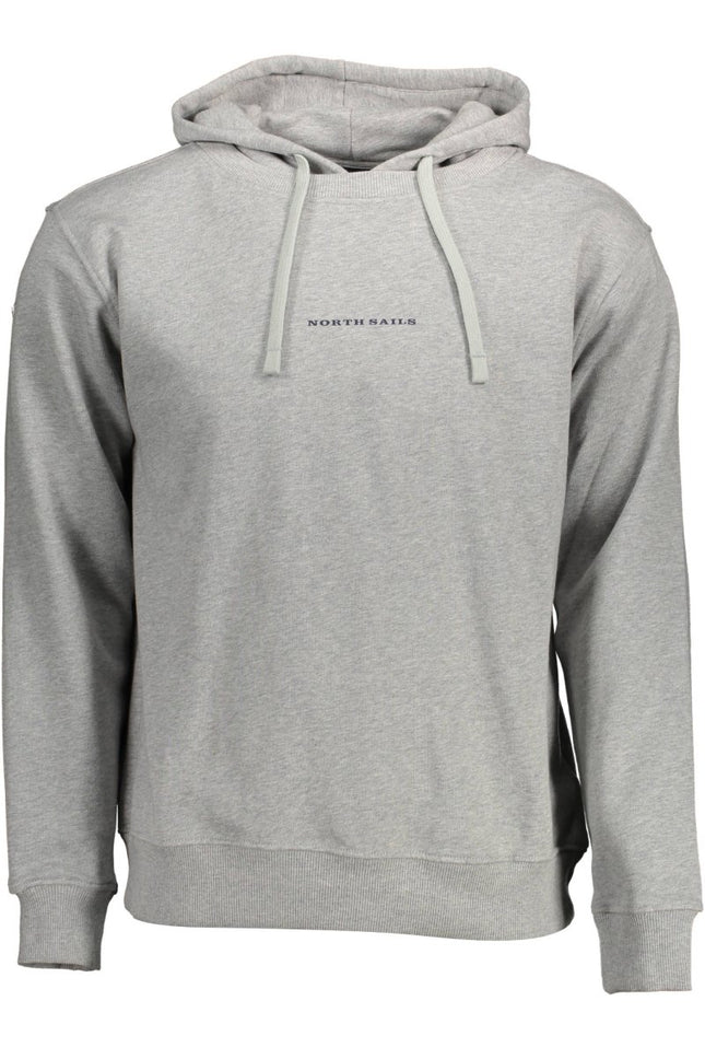 SEO. NORTH SAILS Sweatshirt Herren Grau – Kapuzenpullover aus 100% Baumwolle für Frühjahr/Sommer - Grau Linkreich