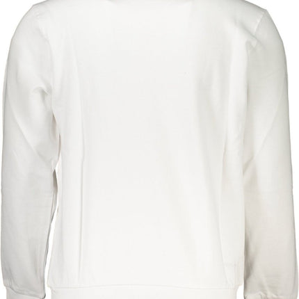 SEO. NORTH SAILS Sweatshirt Herren mit Reißverschluss – Grünes Baumwoll-Sweatshirt für Herren - Weiß Linkreich