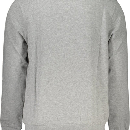 SEO. NORTH SAILS Sweatshirt Herren – Rotes Zip - Out - Modell aus Baumwolle - Grau Linkreich
