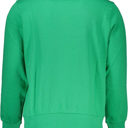SEO. NORTH SAILS Sweatshirt Herren – Rotes Zip - Out - Modell aus Baumwolle - Grün Linkreich