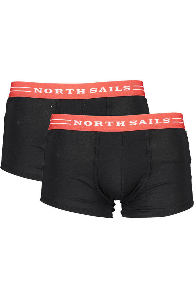 NORTH SAILS Herren Boxershorts Weiß – Bequeme Baumwoll-Unterwäsche im 2er-Pack