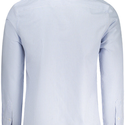 NORTH SAILS Herren Langarmhemd Blau – Gestreiftes Baumwollhemd für Frühjahr/Sommer