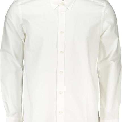 NORTH SAILS Langarmhemd Herren – Weißes Button-Down-Hemd aus 100% Baumwolle