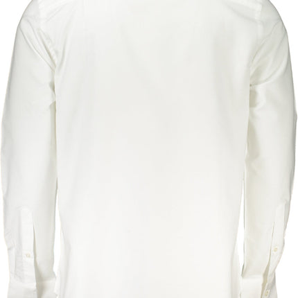 NORTH SAILS Langarmhemd Herren – Weißes Button-Down-Hemd aus 100% Baumwolle