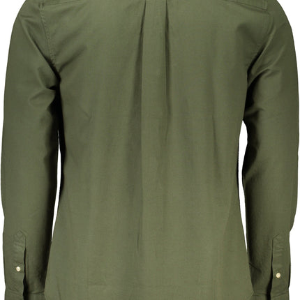 NORTH SAILS Herrenhemd Langarm – Grünes Hemd mit Button-Down-Kragen | soulluna.de