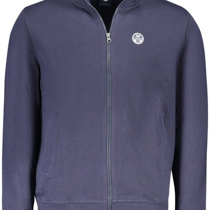NORTH SAILS Sweatshirt Herren mit Reißverschluss – Weißes Langarm-Sweatshirt