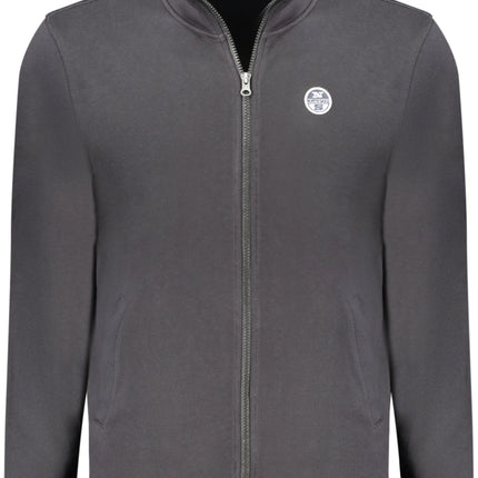 NORTH SAILS Sweatshirt Herren mit Reißverschluss – Weißes Langarm-Sweatshirt