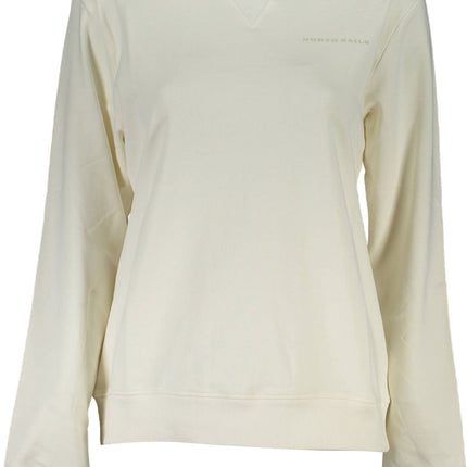 North Sails Damen-Sweatshirt Weiß – Bio-Baumwolle & Rundhalsausschnitt
