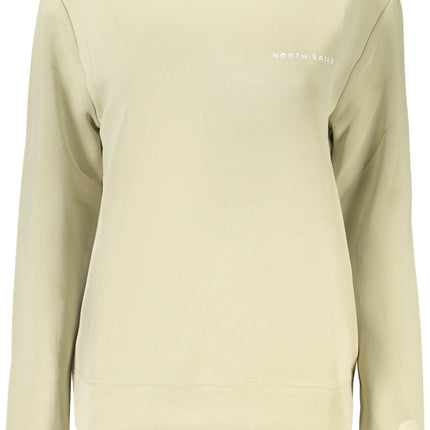 NORTH SAILS Damen-Sweatshirt mit Zip Grün – Technischer Stoff & Logo-Applikation