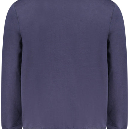 NORTH SAILS Herren Sweatshirt mit Zip Blau – Gebürstete Baumwolle aus Ägypten