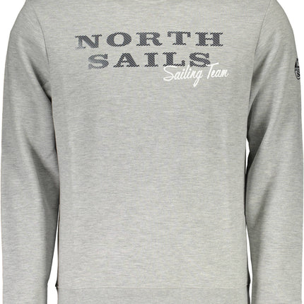 NORTH SAILS Sweatshirt Herren Grau – Klassisches Langarm-Sweatshirt für Herbst/Winter