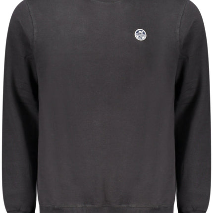 NORTH SAILS Herren Sweatshirt mit Zip Blau – Gebürstete Baumwolle aus Ägypten