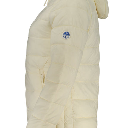 NORTH SAILS Damenjacke – Rote wasserabweisende Winterjacke mit Kapuze für Damen