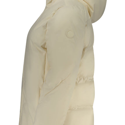 NORTH SAILS Damen Jacke weiss – 2-lagige Kapuzenjacke für Herbst/Winter