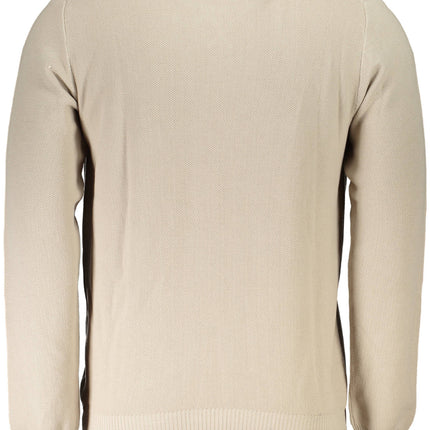 NORTH SAILS Herren Pullover Beige – Bio-Baumwolle aus Italien | soulluna.de