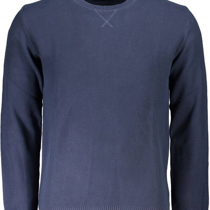 NORTH SAILS Pullover Herren – Blauer Langarmpullover aus Bio-Baumwolle | Italien