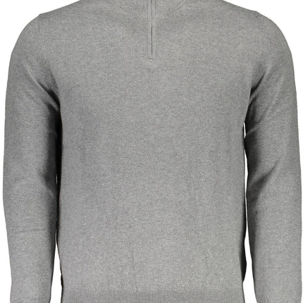 NORTH SAILS Langarmshirt Herren – Schwarzes Trikot mit Logo-Stickerei für Herbst/Winter