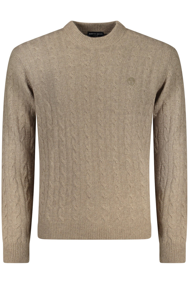 NORTH SAILS Herren Pullover Braun – Lana-Cachemire-Mix für Herbst/Winter | soulluna.de