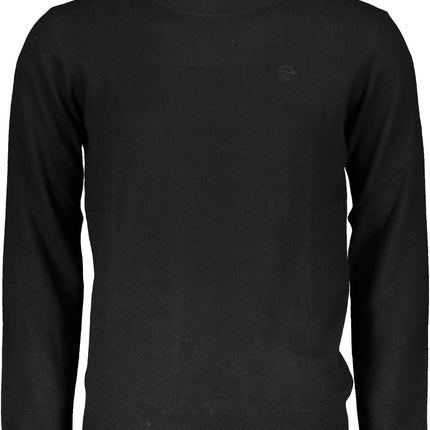 NORTH SAILS Rollkragenpullover Herren – Schwarzer Winterpullover aus Italien