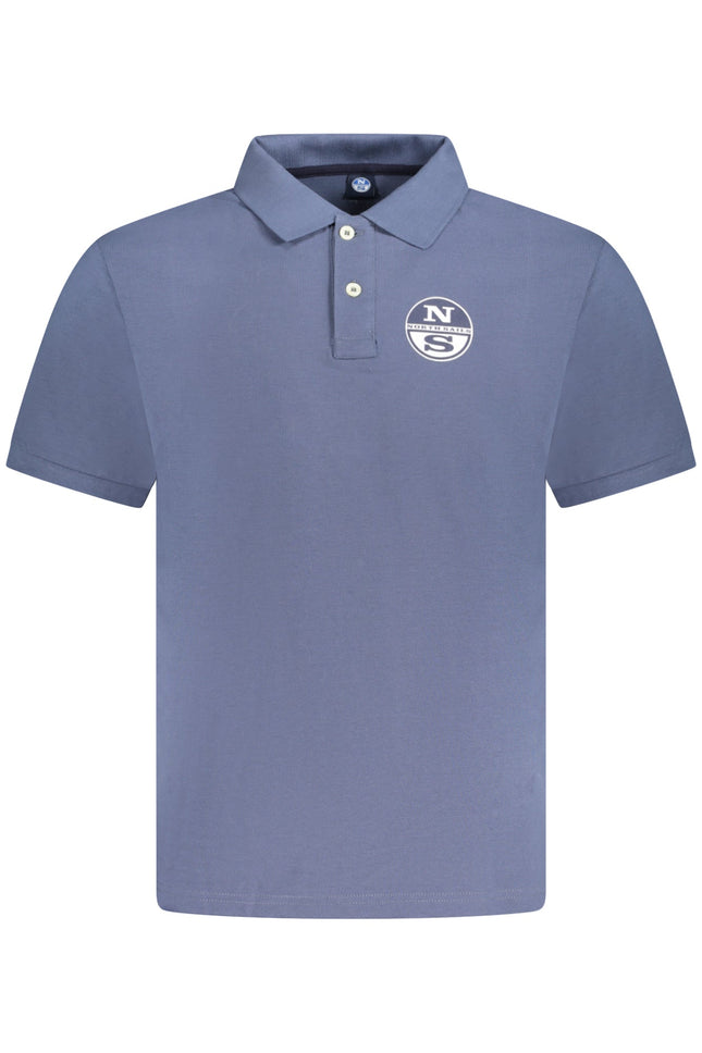 NORTH SAILS Poloshirt Herren – Kurzarm Polo Blau aus ägyptischer Baumwolle