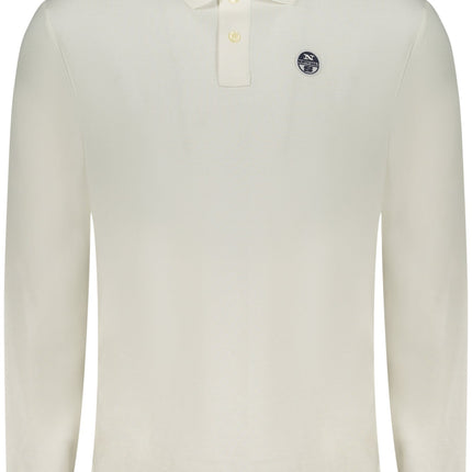 NORTH SAILS Poloshirt Herren Langarm – Blaues Polohemd aus 100% Baumwolle