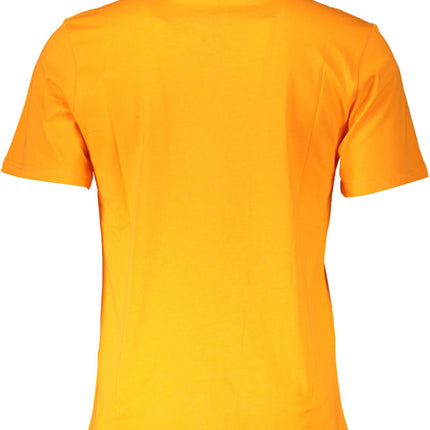 NORTH SAILS T-Shirt Herren – Kurzarm mit Logo-Print in Orange | soulluna.de