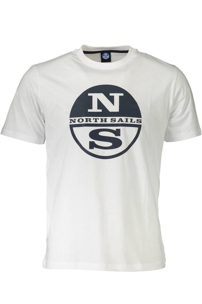 NORTH SAILS Kurzarm-T-Shirt Herren Weiss – Klassisches Baumwoll-Shirt für Sommer