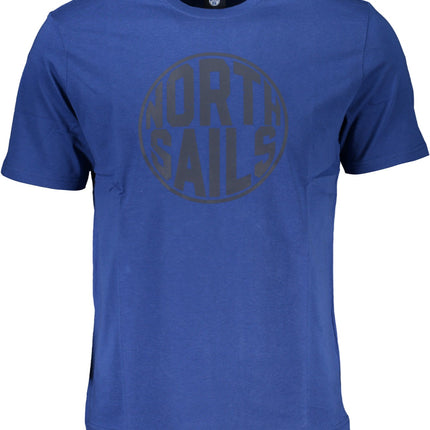 NORTH SAILS Herren T-Shirt Kurzarm – Blaues Basic aus 100% Baumwolle