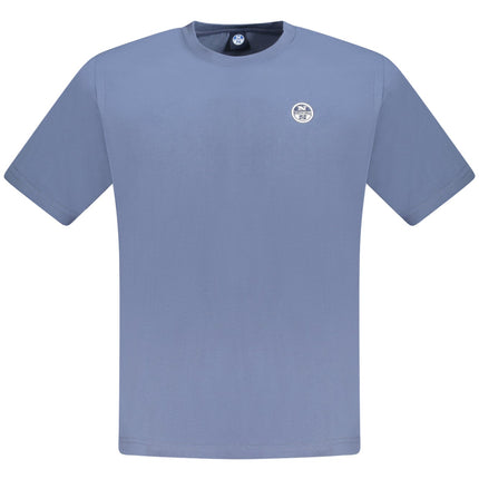NORTH SAILS Herren T-Shirt Rot – Kurzarm Shirt aus 100% Baumwolle | soulluna.de