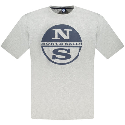 NORTH SAILS Kurzarm-T-Shirt Herren Weiss – Premium Baumwolle aus Ägypten