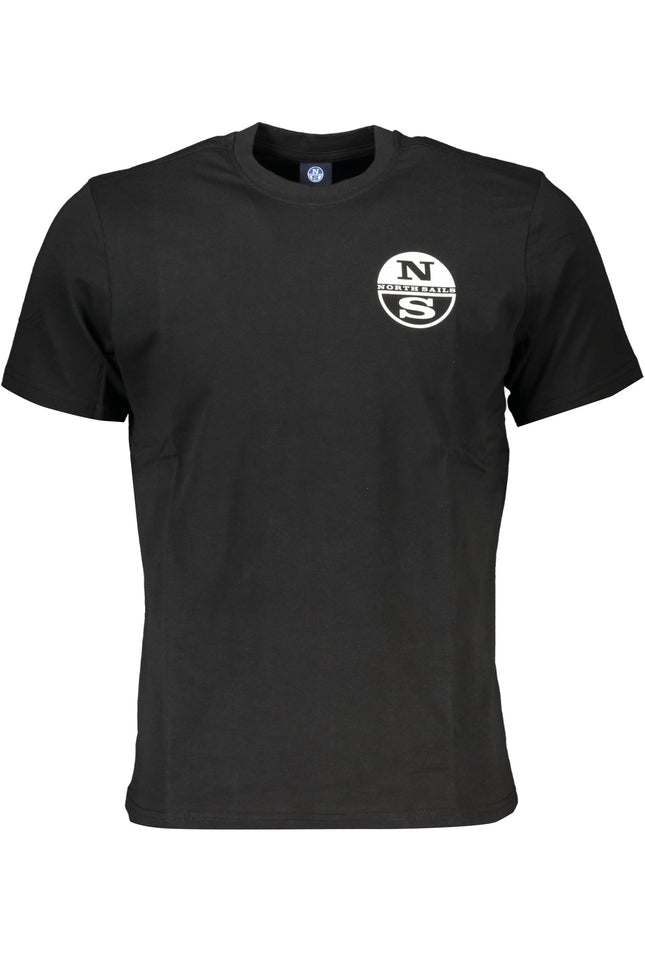 NORTH SAILS Herren T-Shirt Schwarz – Kurzarm-Shirt aus 100% Baumwolle