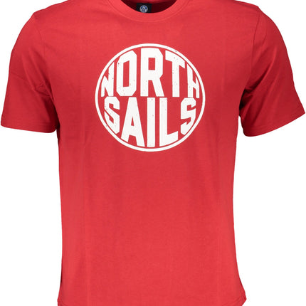 NORTH SAILS Herren T-Shirt Kurzarm – Blaues Basic aus 100% Baumwolle