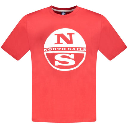 NORTH SAILS Kurzarm-T-Shirt Herren Weiss – Premium Baumwolle aus Ägypten